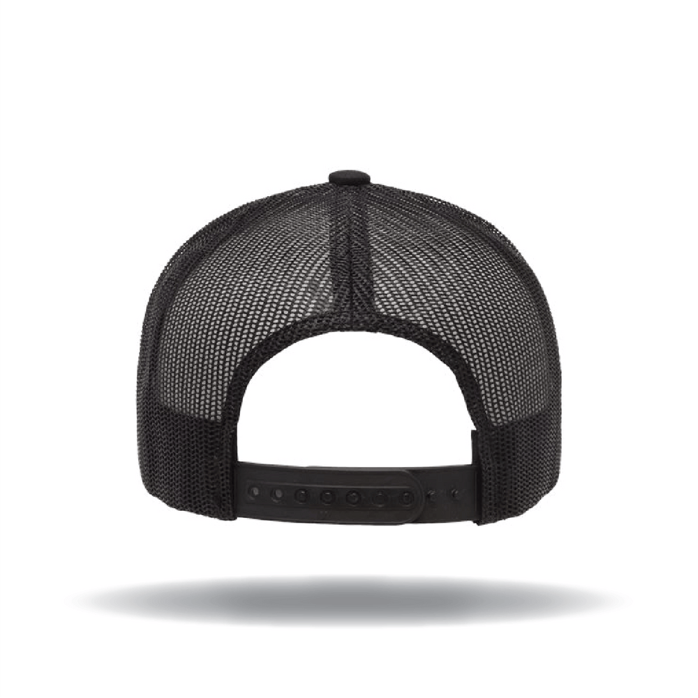 Taikee Golf Initial Black Curved Trucker