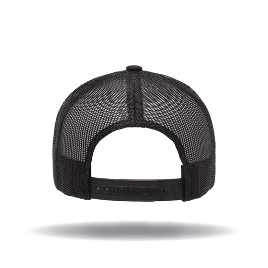 Taikee Golf Logo Black Curved Trucker