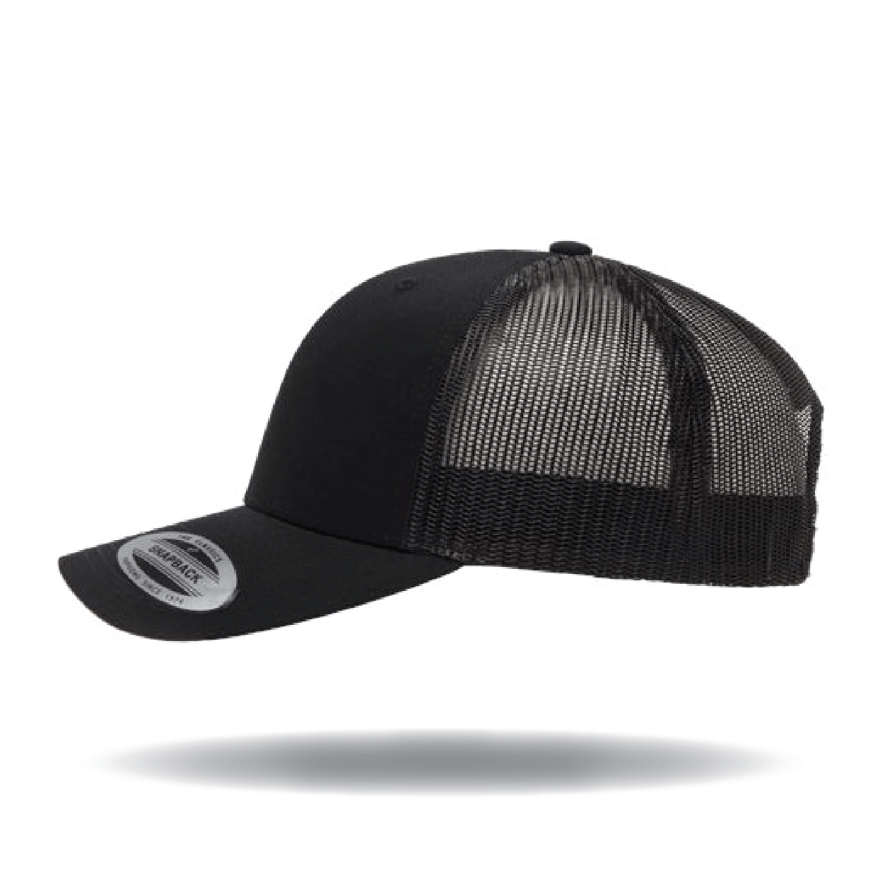 Taikee Golf Logo Black Curved Trucker