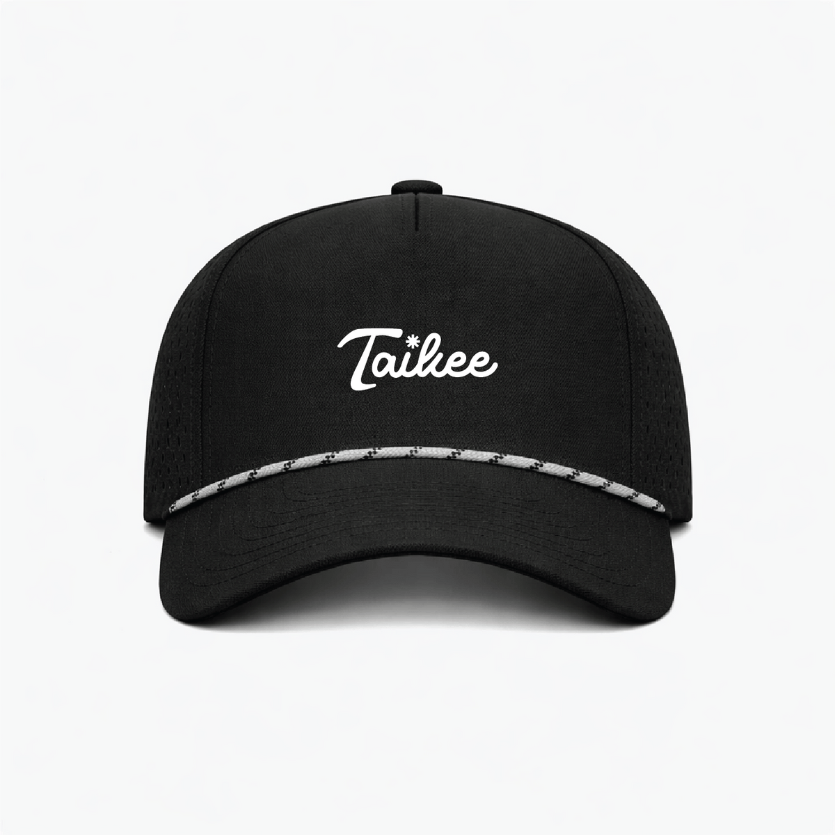 Taikee Golf Logo Black Rope Hat