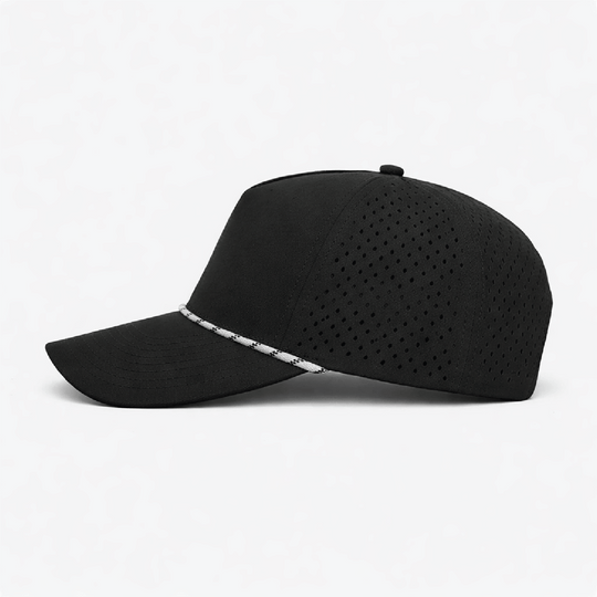 Taikee Golf Logo Black Rope Hat