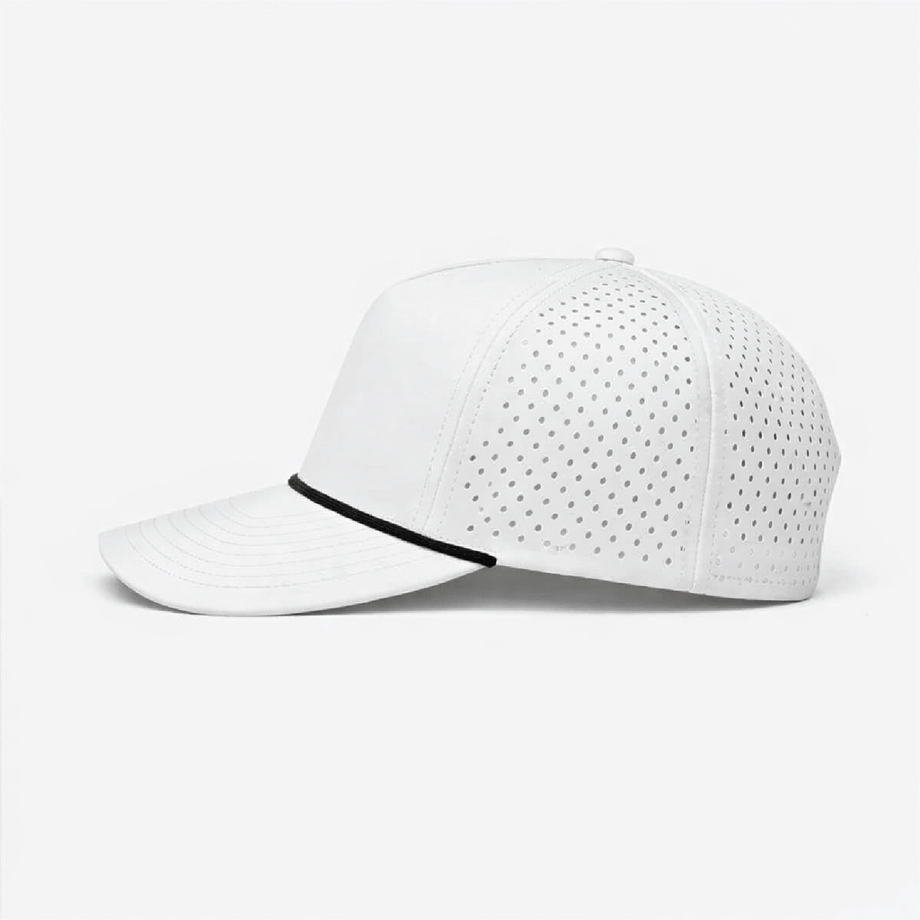 Taikee Golf Logo White Rope Hat