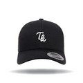 Taikee Golf Initial Black Curved Trucker