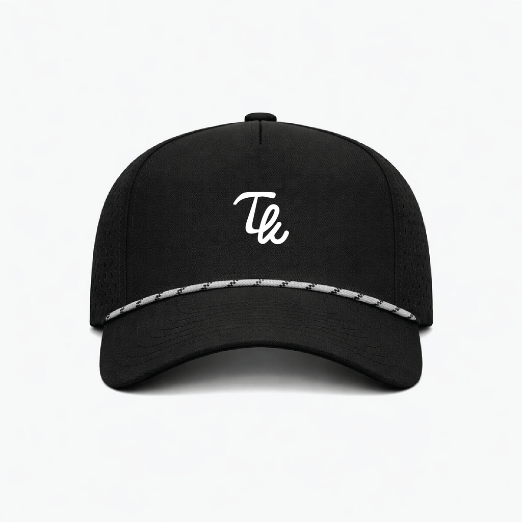 Taikee Golf Initial Black Rope Hat