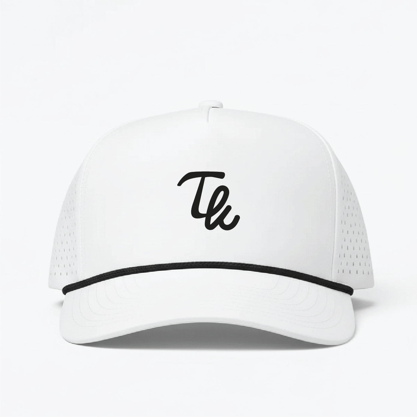 Taikee Golf Initial White Rope Hat