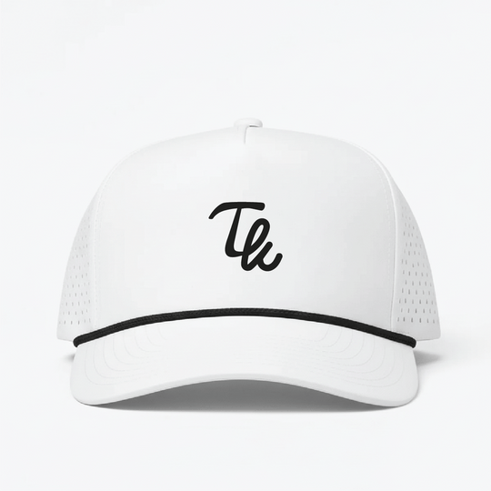 Taikee Golf Initial White Rope Hat